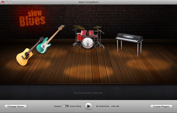 garageband instruments