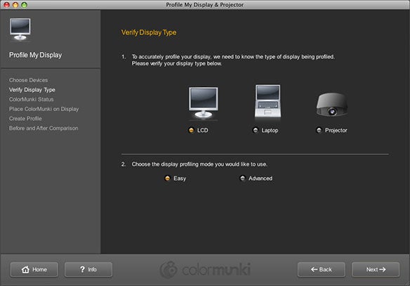 colormunki display software mac
