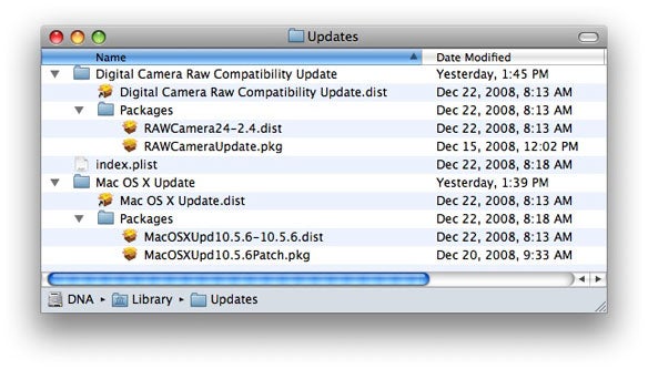 how to update software on mac os x 10.10.5