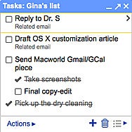 Gmail Tasks