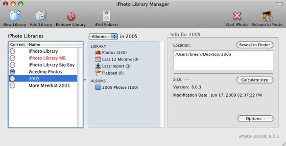 iphoto library manager 3