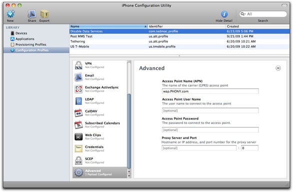 Iphone Under The Hood Carrier Settings And Configuration Profiles Macworld