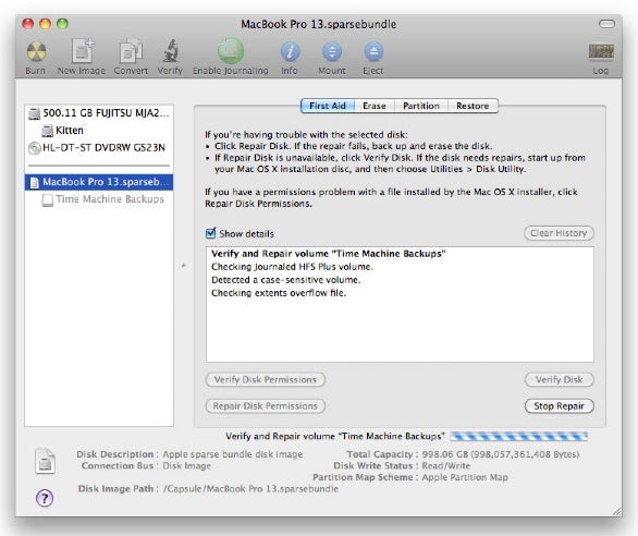 repair disk permissions on mac external drive