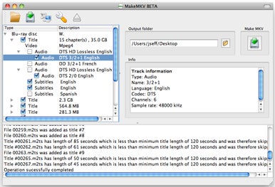 makemkv how to tell which chapters are which