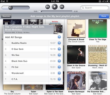 Create playlists on an iPad | Macworld