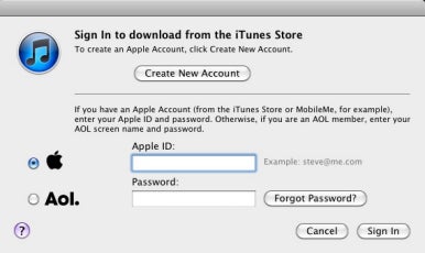 new itunes account