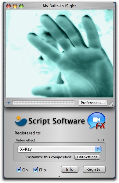 chatfx’s X-Ray effect