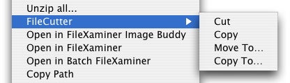 FileCutter menu 1