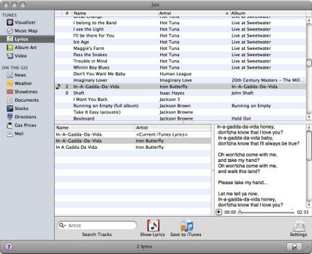 Jax Lyrics