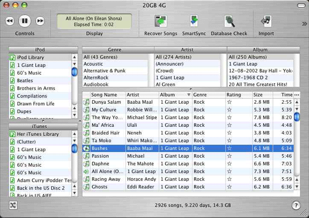 software like sharepod for mac