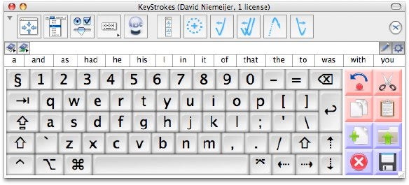 average keystrokes per hour for 10 key