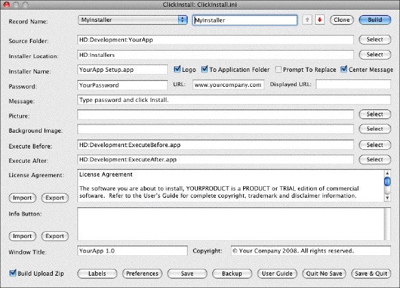 clickinstall deployment