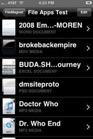 filemagnet iphone