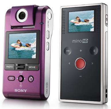 Pocket HD camcorders