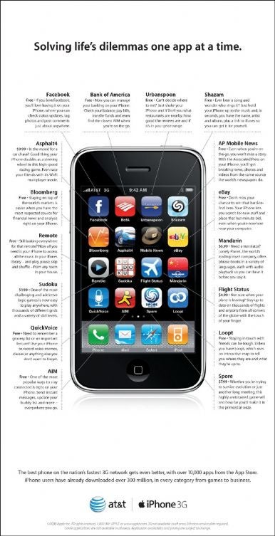 Apple: 300 million iPhone apps downloaded | Macworld