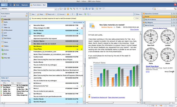 lotus notes 8.5 2 fp3