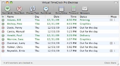 timeclock software for mac