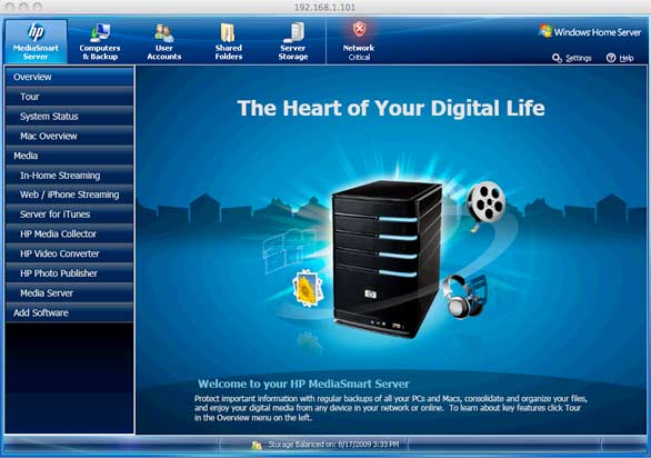 Hp Mediasmart Server Mac Software Download