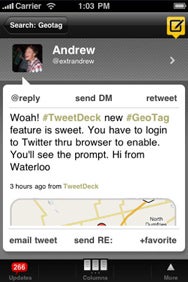 iphone tweetdeck