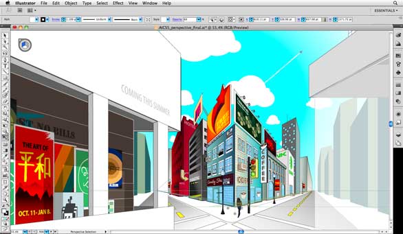 perspective drawing in adobe illustrator cs5 free download