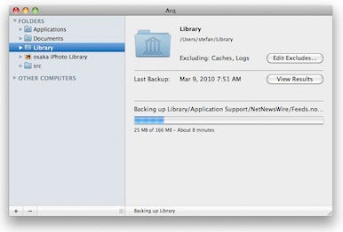 any plans to configure arq backup to work with icloud