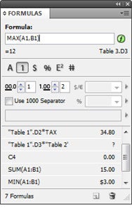 indesign active tables plugin