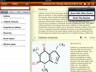 coursenotes app