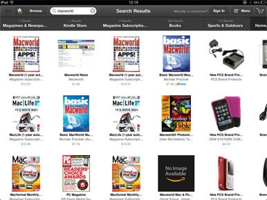 Launches Kindle Store Web App For The iPad