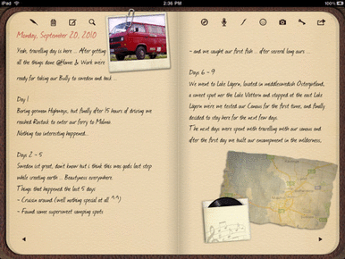 my diary app