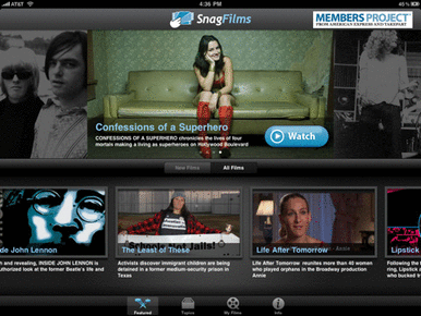 SnagFilms brings free documentaries to iPad Macworld