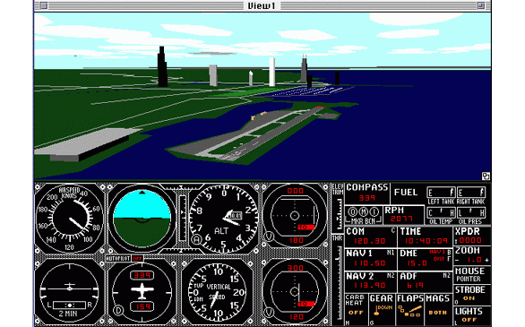 Take Off With These Retro Versions Of Microsoft Flight Simulator