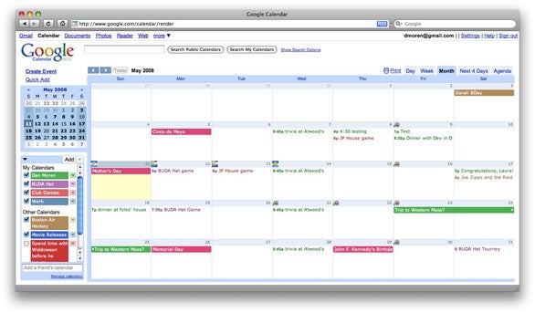 Review: Google Calendar Macworld