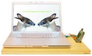 Kangaroom Bamboo Laptop Stand