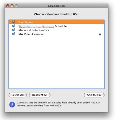 apple server os x ical in google calendars