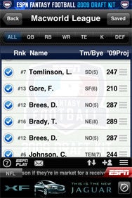 Fantasy football draft apps for iPhone | Macworld