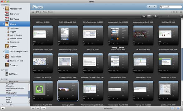 FileMaker Bento 3 buy online