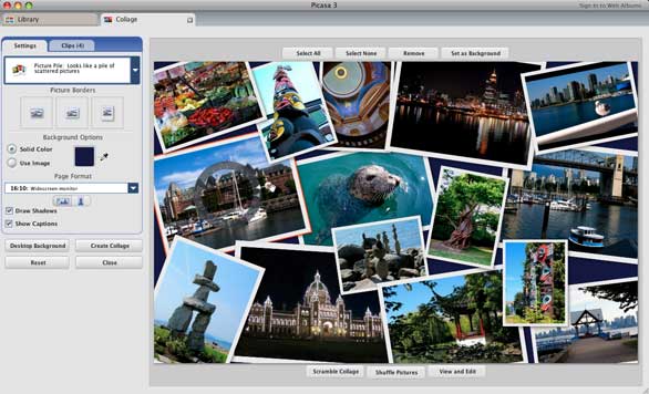 picasa photo collage maker download