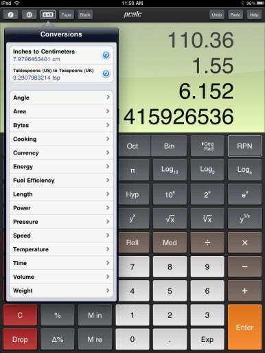 PCalc for iPhone and iPad | Macworld