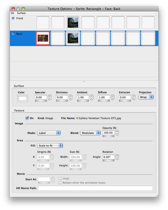 delete key frame in kinemac