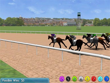 Virtual horse racing and horse racing games