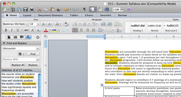 create form in word for mac 2011