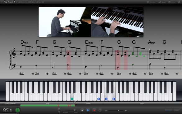 Garageband learn piano