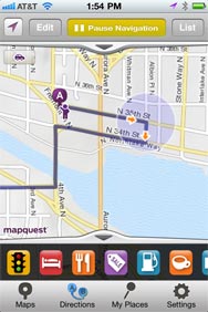 MapQuest 4 Mobile GPS app | Macworld